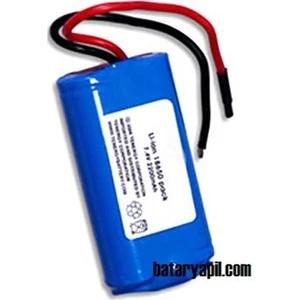 7.4V 2600MAH Li-Ion Pcb Elektronik Devreli Şarjlı Pil