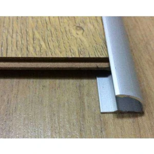 Nsp Alüminyum U Parke Bitim Gri 90 cm  1'li