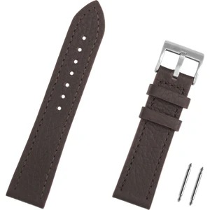 20MM Koyu Kahverengi Spor Floter Deri Saat Kordonu Kayış