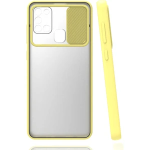 Kip GSM A21S Kılıf Kamera Lens Korumalı Sürgülü Slayt Kılıf