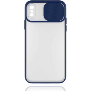 Kip GSM Apple iPhone Xs 6.5 Kılıf Kamera Lens Korumalı Sürgülü Slayt Kılıf