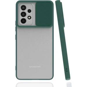 Kip GSM Samsung Galaxy A23 Kılıf Kamera Lens Korumalı Sürgülü Slayt Kılıf
