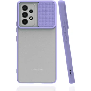 Kip GSM Samsung Galaxy A23 Kılıf Kamera Lens Korumalı Sürgülü Slayt Kılıf