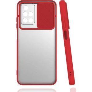 Kip GSM Xiaomi Redmi 10 Kılıf Kamera Lens Korumalı Sürgülü Slayt Kılıf