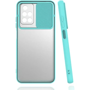 Kip GSM Xiaomi Redmi 10 Kılıf Kamera Lens Korumalı Sürgülü Slayt Kılıf