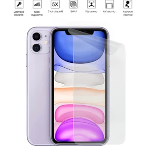 Kip GSM Apple iPhone 11 Ekran Koruyucu Tam Kaplayan Esnek Kırılmaz Nano Temperli
