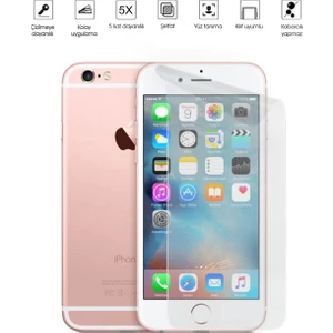 Kip GSM Apple iPhone 6 Ekran Koruyucu Tam Kaplayan Esnek Kırılmaz Nano Temperli