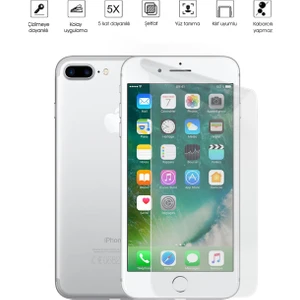 Kip GSM Apple iPhone 7 Plus Ekran Koruyucu Tam Kaplayan Esnek Kırılmaz Nano Temperli