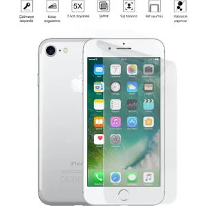 Kip GSM Apple iPhone 7 Ekran Koruyucu Tam Kaplayan Esnek Kırılmaz Nano Temperli