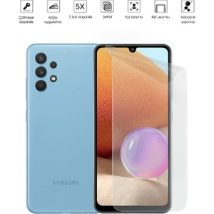 Kip GSM Samsung Galaxy A32 4g Ekran Koruyucu Tam Kaplayan Esnek Kırılmaz Nano Temperli