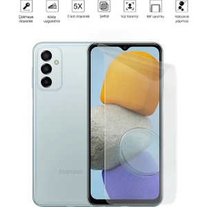 Kip GSM Samsung Galaxy M23 Ekran Koruyucu Tam Kaplayan Esnek Kırılmaz Nano Temperli