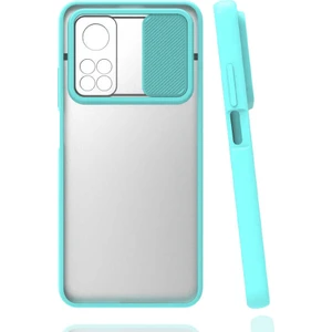 Kip GSM Xiaomi Mi 10T 5g Kılıf Kamera Lens Korumalı Sürgülü Slayt Kılıf