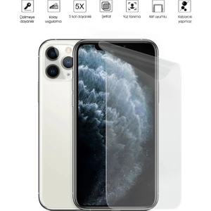 Kip GSM Apple iPhone 11 Pro Ekran Koruyucu Tam Kaplayan Esnek Kırılmaz Nano Temperli