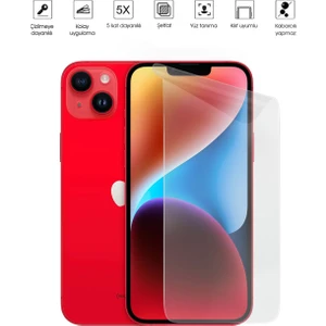 Kip GSM Apple iPhone 14 Plus Ekran Koruyucu Tam Kaplayan Esnek Kırılmaz Nano Temperli
