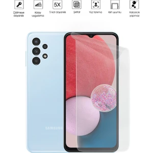 Kip GSM Samsung Galaxy A13 4g Ekran Koruyucu Tam Kaplayan Esnek Kırılmaz Nano Temperli