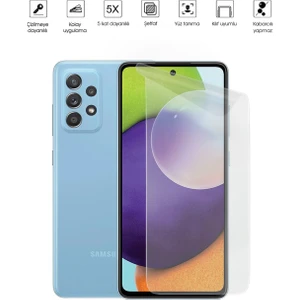 Kip GSM Samsung Galaxy A52 Ekran Koruyucu Tam Kaplayan Esnek Kırılmaz Nano Temperli