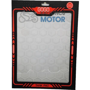 Motosiklet Depo Yan Pad Şeffaf 60 Adet