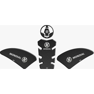 Mondial Drift 125 L Tank Pad Karbon