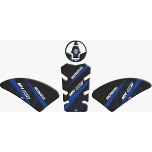 Mondial Drift 125 L Tank Pad Siyah Mavi