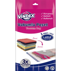 Vakumlu Poşet Large 2li 50X70