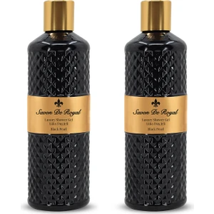 Savon De Royal Pearl Duş Jeli Siyah 500 ml 2 Adet