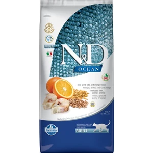 Nd Ocean Düşük Tahıllı Morina Balıklı Ve Portakallı Yetişkin Kedi Maması 10 Kg