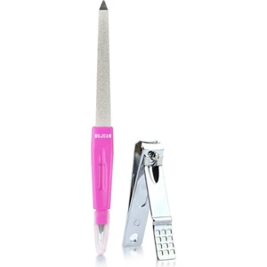 Mujgan 2'Li Set Tırnak Makas+Et Iticili Törpü Pembe Renk