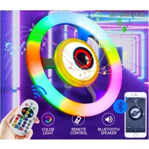 Uzaktan Kumandalı Bluetooth Müzik Çalar Rgb Disko Lamba Ampul Speaker