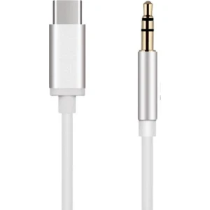 Type-C Aux Kablo 1 Metre Uzun Çevirici 3.5 Jack Kablo