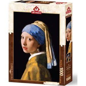 Art Puzzle Inci Küpeli Kız 1000 Parça  Museum Puzzle