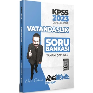 Hocawebde Yayınları KPSS 2023 Vatandaşlık Tamamı Çözümlü Soru Bankası