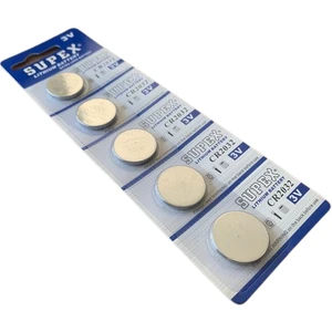 CR2032 3V Ölçüm Cihazı Pili , Baskül Tartı Pili , Bios Pili , Araç Garaj Kepenk Kumanda Pili Anakart Pili 5'li