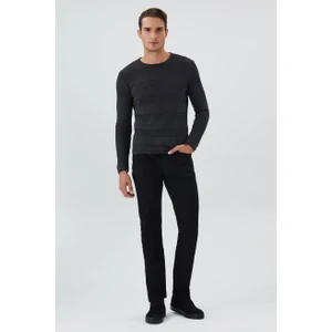 Lee Cooper Holden Erkek O Yaka Kazak Antrasit