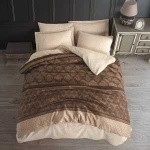 Enlora Home Mature Nevresim Seti Çift Kişilik Creative Kahve