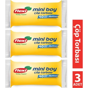 Çöp Torbası Orta Boy 20'lı 3 Adet