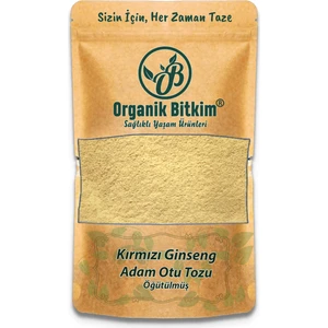 Organik Bitkim Kırmızı Ginseng (Adam Otu) Toz 10 gr