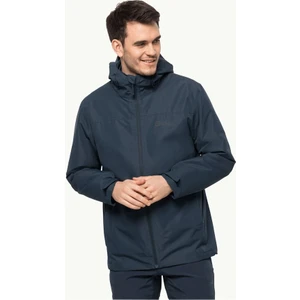 Jack Wolfskin Taubenberg 3 in 1 Lacivert Erkek Outdoor Ceketi 1115311-1010
