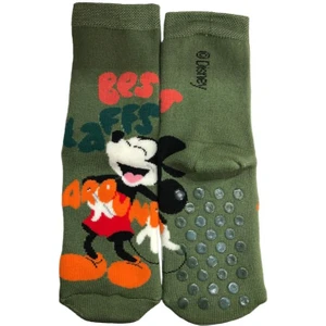 Mickey Figürlü Havlu Çorap -