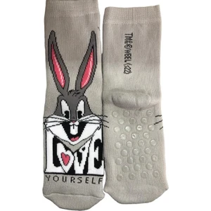 Looney Tunes Figürlü Havlu Çorap -