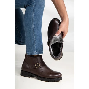 Yağlıoğlu Kundura Yağlıoğlu Deri 5010 Soğuk Geçirmez Günlük Erkek Bot