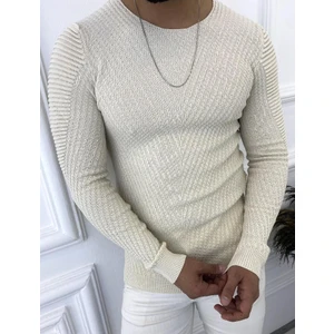 Elku Moda Kazak Slim Fit Triko Dar Kesim Kazak