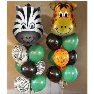 Çıtı Pıtı Store Konsept Safari Folyo Balon ve Lateks ve Metalik Balon Safari Balon Safari Doğum Günü