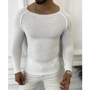 Elku Moda Kazak Slim Fit Triko Dar Kesim Kazak