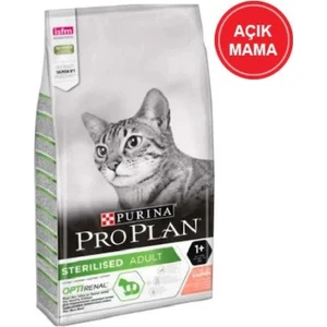 Pro Plan Sterilised Somonlu Orjinal Paketten Bölme 1kg Yetişkin Kedi Maması