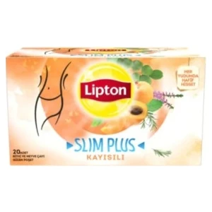 Slim Plus Kayısılı Bardak Poşet Bitki Çayı 20'li 36 gr