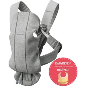 Kanguru Mini 3D Cotton Jersey Light Grey