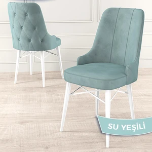 Concept Araz Serisi, 1.sınıf Babyface Ithal Kumaş Sandalye , Beyaz Gürgen Ayak
