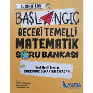 Muba Yayınları 8. Sınıf LGS Başlangıç Beceri Temelli Matematik Soru Bankası