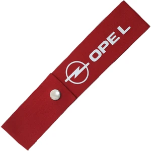 Tusba Market Opel Uyumlu Logolu Kırmızı Renk Yüksek Kalite Tampon Dili & Çeki Ipi