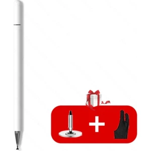 Fobun Dokunmatik Ekran Telefon Tablet Kalemi Apple Windows Android Samsung Xiaomi Tablet Telefon Bilgisayar Dokunmatik Ekran Kalemi Stylus Pen D Eldiven ve Yedek Başlık